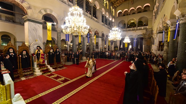 (Δελτίο Τύπου) Μέγας Πανηγυρικός Πολυαρχιερατικός εσπερινός επί τη Ιερά μνήμη του Αγ. Δημητρίου του Μυροβλήτου  