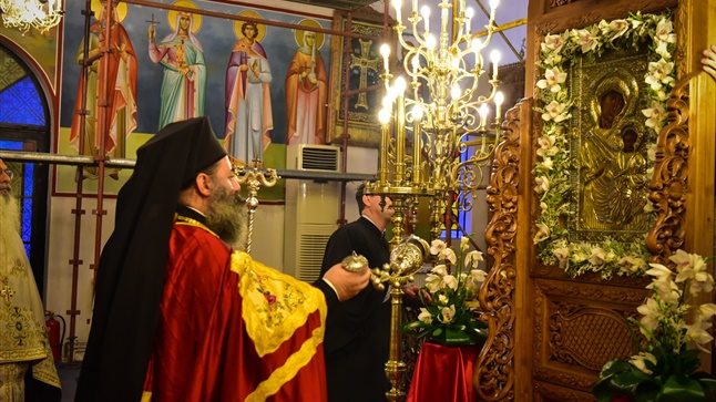 (Δελτίο Τύπου) Αρχιερατική Θεία Λειτουργία εις τον Ι.Ν. Αγ. Κωνσταντίνου και Ελένης - Ασσήρου