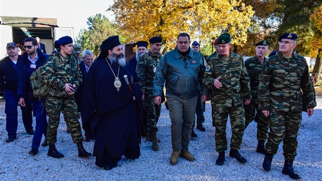 (Δελτίο Τύπου) Ο Σεβασμιώτατος Μητροπολίτης Λαγκαδά κ.κ. Ιωάννης στην Στρατιωτική Άσκηση GORDIAN KNOT 
