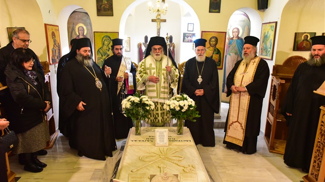 (Δελτίο Τύπου) Αρχιερατική Θεία Λειτουργία και Μνημόσυνο μακαριστού Μητροπολίτου Λαγκαδά κυρού Σπυρίδωνα