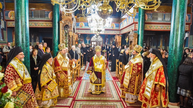 (Δελτίο Τύπου) Πανηγυρικό Αρχιερατικό Συλλείτουργο επί τη Ιερά Μνήμη της Αγ. Κυράννας της Οσσαίας