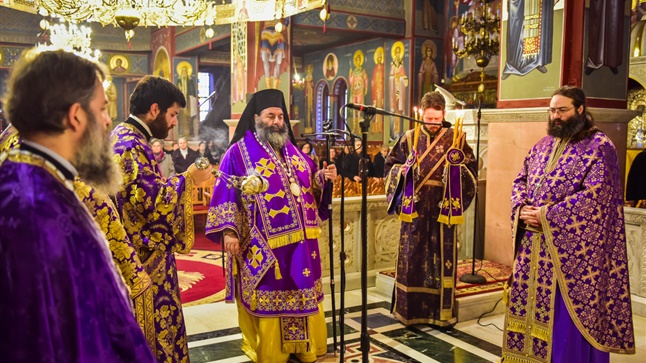 (Δελτίο Τύπου) Πρώτη Προηγιασμένη θεία Λειτουργία εις τον Ιερό Μητροπολιτικό ναό Αγ. Παρασκευής - ΛαγκαδάΛαγκαδά