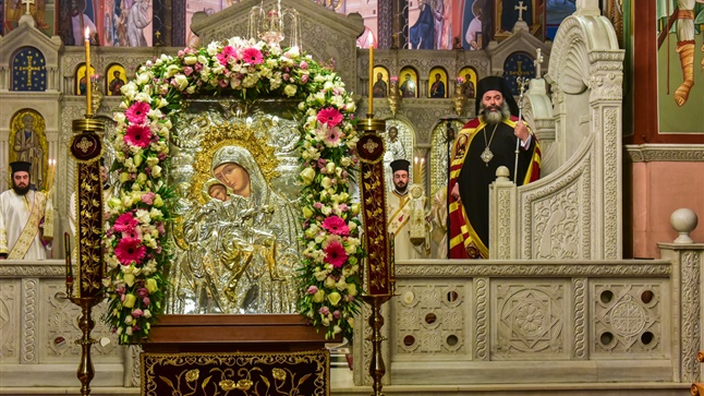 (Δελτίο Τύπου) Η Ακολουθία της Α Στάσεως των Χαιρετισμών προς την Υπεραγία Θεοτόκο, εις τον Ιερό Μητροπολιτικό ναό Αγ. Παρασκευής - Λαγκαδά