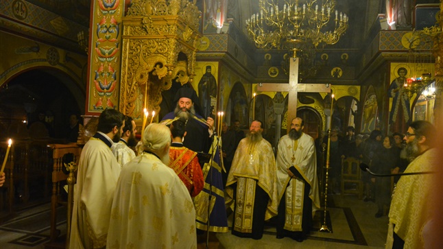(Δελτίο Τύπου) Γ' Κατανυκτικός εσπερινός εις τον Ιερό ναό Κοιμήσεως της Θεοτόκου - Λαγκαδά