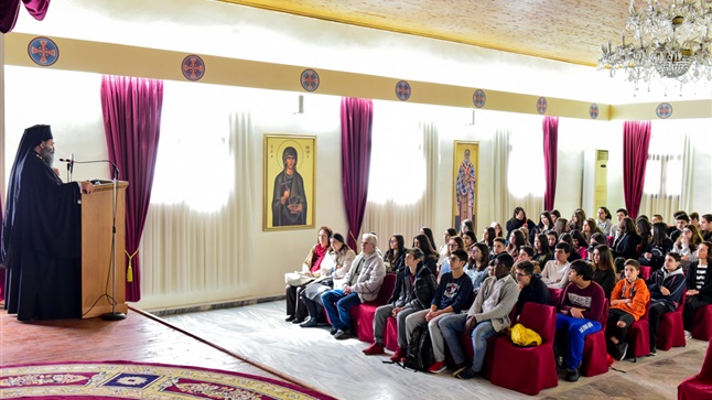 (Δελτίο Τύπου) Επίσκεψη ομάδας μαθητών του 4ου Γυμνάσιου Νεαπόλεως εις την Ι.Μ. Λαγκαδά, Λητής και Ρεντίνης