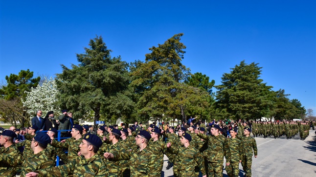 (Δελτίο Τύπου) Ορκωμοσία Νεοσυλλέκτων Οπλιτών και τα κάλαντα του Λαζάρου από μαθητές Νηπιαγωγείου