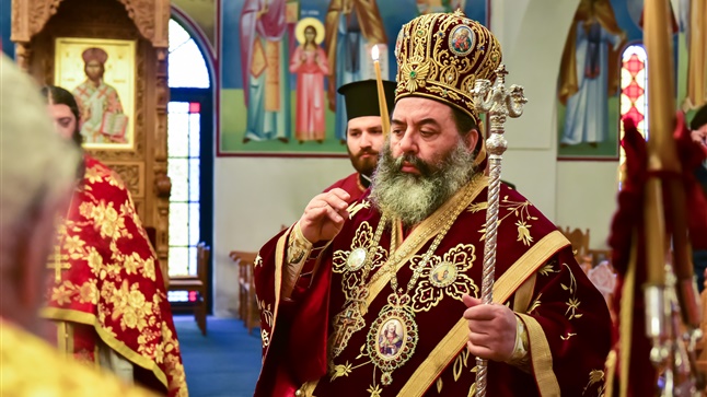 (Δελτίο Τύπου) Αρχιερατική Θεία Λειτουργία εις τον Ιερό Ναό Αγ. Κωνσταντίνου και Ελένης - Ασσήρου 