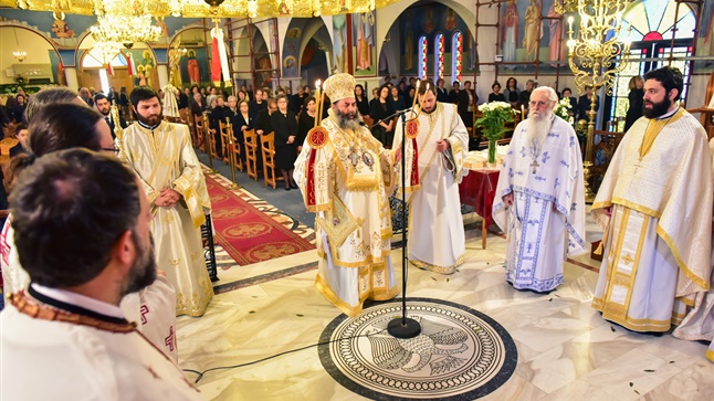 (Δελτίο Τύπου) Κυριακή των Μυροφόρων εις τον Ιερό Ναό των Αγ. Κωνσταντίνου και Ελένης - Ασσήρου