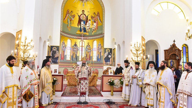 (Δελτίο Τύπου) Αρχιερατική Θεία Λειτουργία εις τον Ιερό ναό των Θεοφανίων - Λαγκαδά