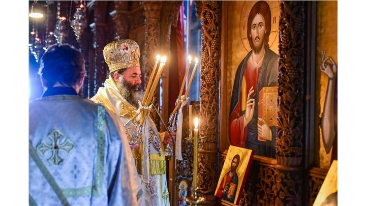 (Δελτίο Τύπου) Αρχιερατική Θεία Λειτουργία εις το Ι. Ησυχαστήριο Αναστάσεως του Κυρίου - Εμμαούς