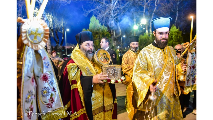 (Δελτίο Τύπου) Υποδοχή της Τιμίας Κάρας του Αγίου Κυπριανού εις τον Ι.Ν. Αγ. Κυρίλλου και Μεθοδίου - Θεσσαλονίκης