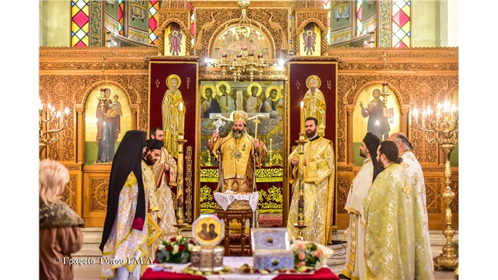 (Δελτίο Τύπου) Αρχιερατική Θεία Λειτουργία επ ευκαιρία της συμπληρώσεως 1150 ετών από την Κοίμηση του Αγ. Κυρίλλου