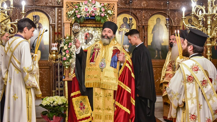 (Δελτίο Τύπου) Δ' Στάσις των χαιρετισμών προς την Υπεραγίας Θεοτόκο, εις τον Ι.Ν. Ζωοδόχου Πηγής - Ασκού