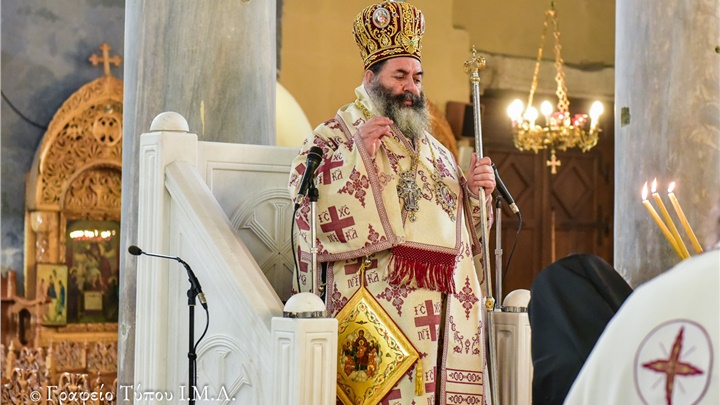 (Δελτίο Τύπου) Κυριακή Ε' των νηστειών εις τον Ι.Ν. Παναγίας της Αχειροποιήτου - Θεσσαλονίκης