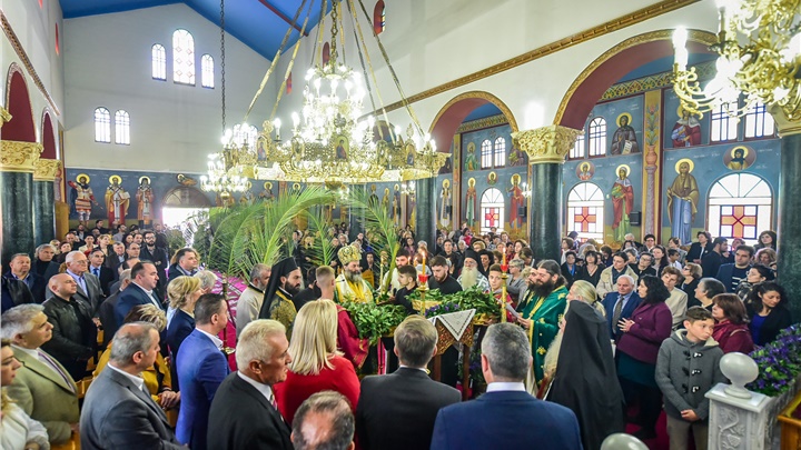 (Δελτίο Τύπου) Κυριακή των Βαΐων εις την Ιερά Μητρόπολη Λαγκαδά, Λητής και Ρεντίνης