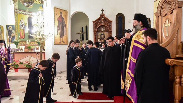 (Δελτίο Τύπου) Η Ακολουθία του Νυμφίου (Όρθρος της Μ. Δευτέρας), εις τον Ι.Ν. των Θεοφανείων - Λαγκαδά