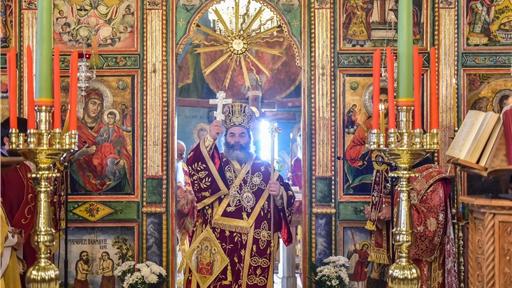 (Δελτίο Τύπου) Αρχιερατική Θεία Λειτουργία του Αγ. Βασιλείου, εις τον Ι.Ν. Αγίου Νικολάου - Λαγυνών