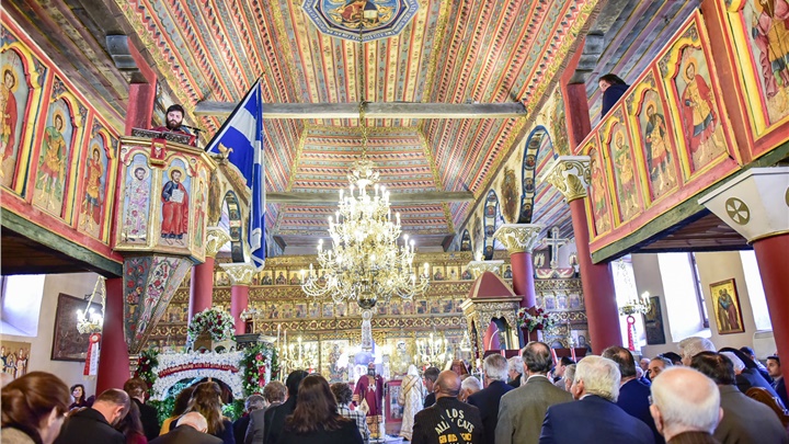 (Δελτίο Τύπου) Πανηγυρική Αρχιερατική Θεία Λειτουργία εις τον Ι.Ν. Αγ. Γεωργίου - Σοχού