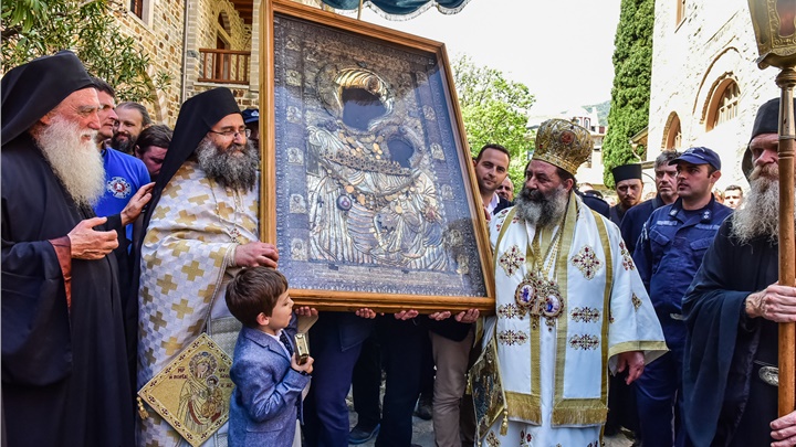 (Δελτίο Τύπου) Πανήγυρις εις την Ιερά Πατριαρχική και Σταυροπηγιακή Μονή των Ιβήρων - Αγίου Όρους 