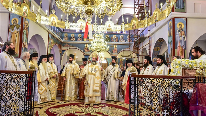 (Δελτίο Τύπου) Πανηγυρική Αρχιερατική Θεία Λειτουργία επί τη Ιερά Μνήμη των Αγ. Κωνσταντίνου και Ελένης