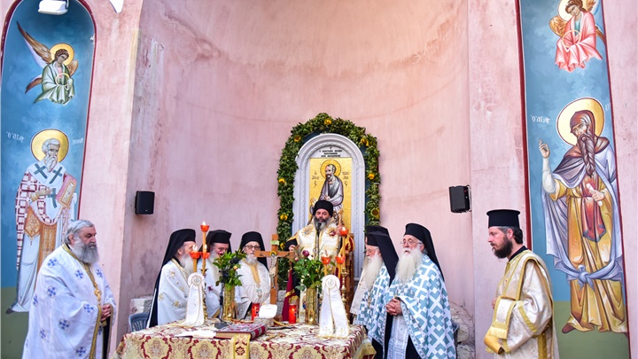 (Δελτίο Τύπου) Μεθέορτος Αρχιερατικός Εσπερινός εις το Ιερό Προσκήνυμα του Απ. Παύλου - Δερβενίου