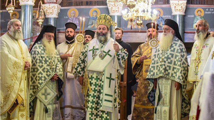 (Δελτίο Τύπου) Η Εορτή του Αγίου Νήφωνος, Πατριάρχου Κωνσταντινουπόλεως εις την Ιερά Μητρόπολη Λαγκαδά, Λητής και Ρεντίνης