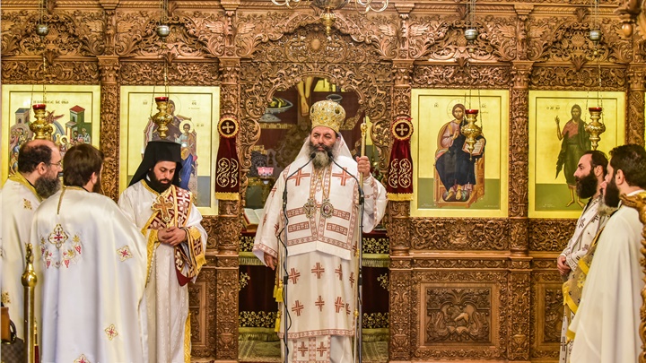 (Δελτίο Τύπου) Αρχιερατική Θεία Λειτουργία εις τον Ιερό ναό Κοιμήσεως της Θεοτόκου- Λαγκαδά