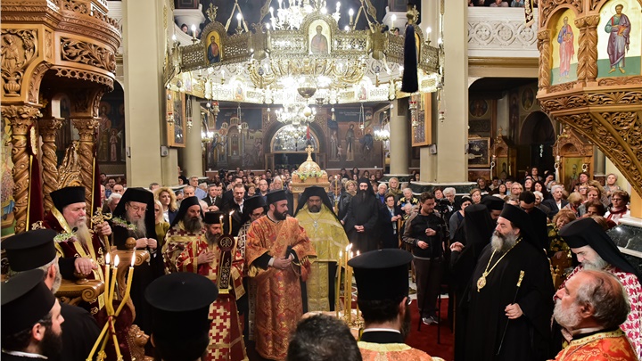 (Δελτίο Τύπου) Μέγας πανηγυρικός Αρχιερατικός Εσπερινός εις τον Ι.Ν. Αγ. Ιωάννου του Χρυσοστόμου - Θεσσαλονίκης