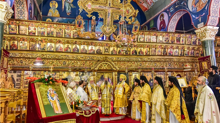 (Δελτίο Τύπου) Πανηγυρικό Αρχιερατικό Συλλείτουργο επί τη Ιερά Μνήμη του Αγίου Δαμασκηνού επισκόπου Λητής και Ρεντίνης