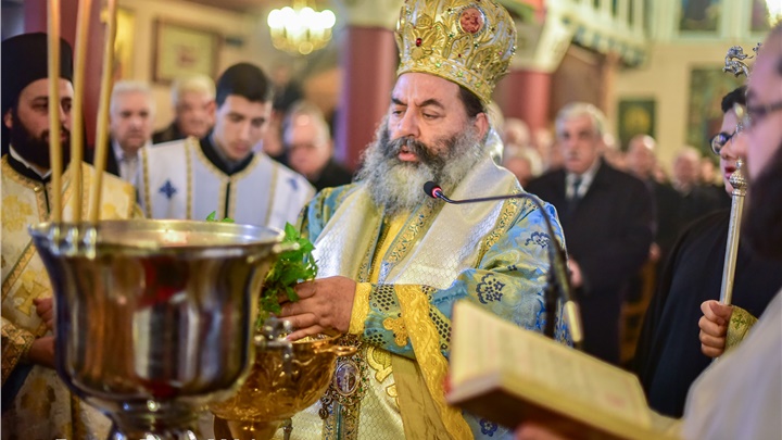 (Δελτίο Τύπου) Αρχιερατική Θεία Λειτουργία εις τον Ιερό ναό Αγ. Γεωργίου - Σοχού