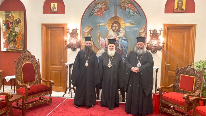 (Δελτίο Τύπου) Εθιμοτυπική επίσκεψη εις την Ιερά Μητρόπολη Λαγκαδά, Λητής και Ρεντίνης