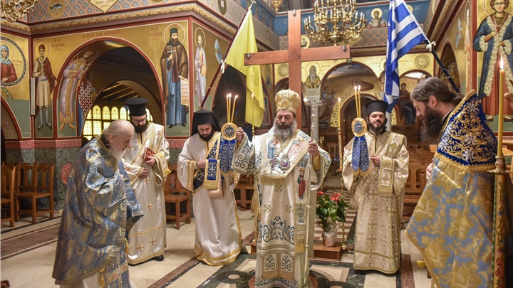 (Δελτίο Τύπου) Πανηγυρική Αρχιερατική Θεία Λειτουργία επί τη...