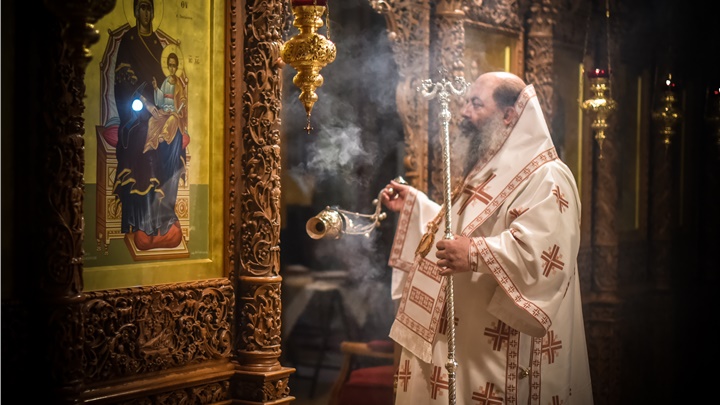 (Δελτίο Τύπου) Αρχιερατική Θεία Λειτουργία Ε' Κυριακή των Νηστειών...