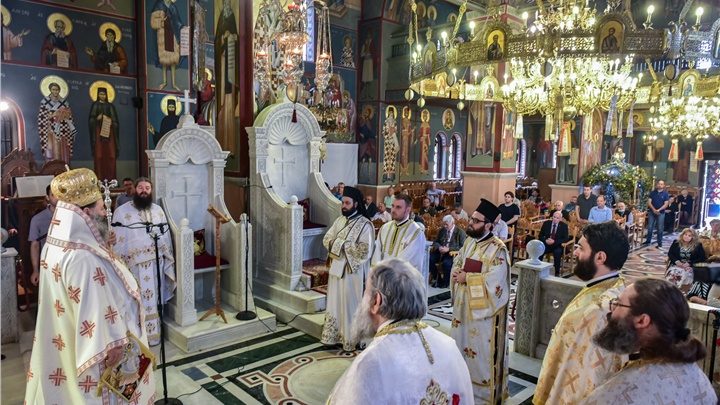 (Δελτίο Τύπου) Αρχιερατική Θεία Λειτουργία - χειροτονία εις τον...