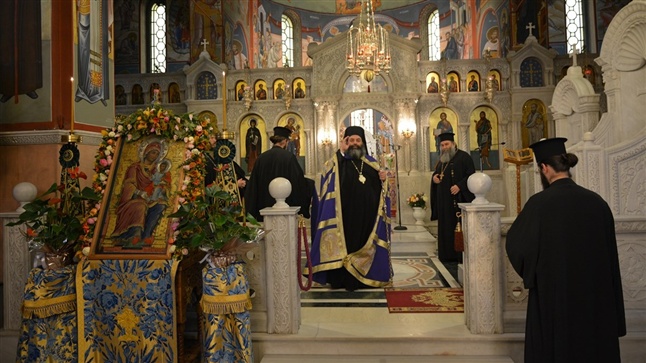 (Φωτογρ. Υλικό) Ακολουθία του Μεγάλου Κανόνος εις τον Ι.Μ.Ν....
