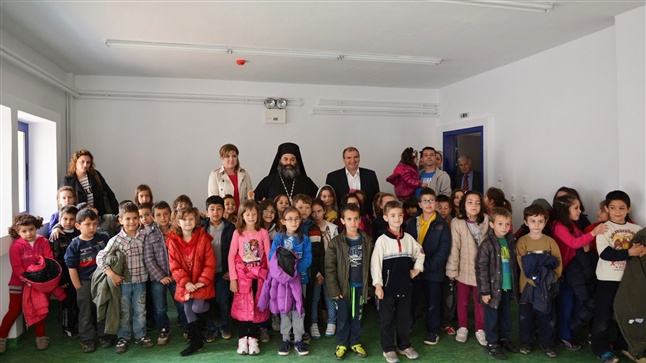 (Δελτίο Τύπου)  Πραγματοποιήθηκε ο Αγιασμός των  Εγκαινίων του 2ου Νηπιαγωγείου-Λαγκαδά 