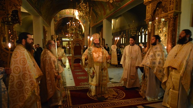 (Δελτίο Τύπου) Αρχιερατική Θεία Λειτουργιά επί τη ιερά μνήμη του Αγ. Λαζάρου 