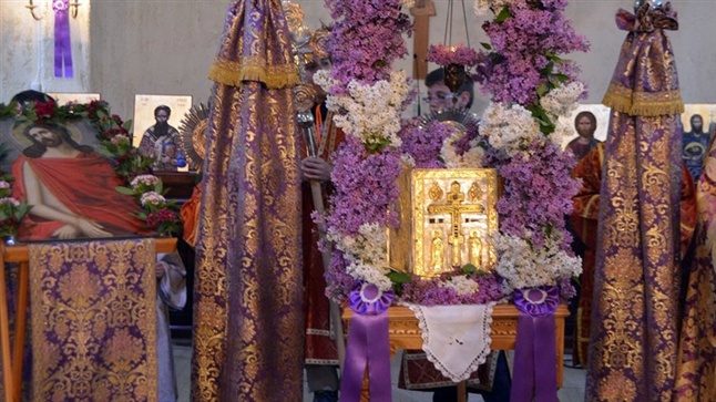 (Δελτίο Τύπου) Υποδοχή του Τιμίου Σταυρού εις τον νέο Ι.Ν. Γρηγορίου του Παλαμά-Μελισσοχωρίου