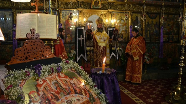 (Φωτογρ. Υλικό) Μ. Πέμπτη, Αρχιερατική Θεία Λειτουργία εις τον Ι.Ν. Αγ. Γεωργίου-Μελισσοχωρίου