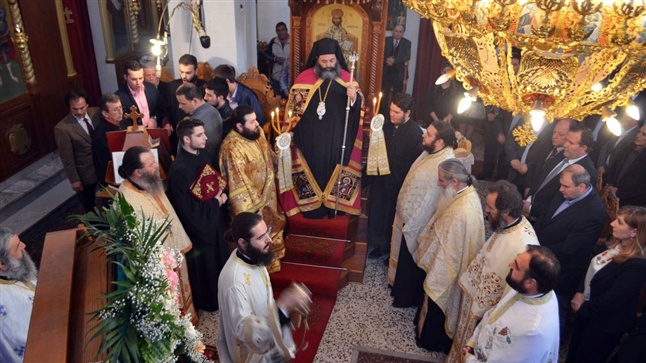 (Φωτογρ. Υλικό) Μέγας Πανηγυρικός Αρχιερατικός Εσπερινός εις τον Ι.Ν. Αγ. Δημητρίου - Αναλήψεως