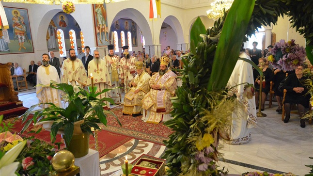 (Δελτίο Τύπου) Ολοκληρώθηκαν οι εόρτιες εκδηλώσεις εις τον Ιερόν Ναόν Αγ. Κωνσταντίνου και Ελένης - Ασσήρου