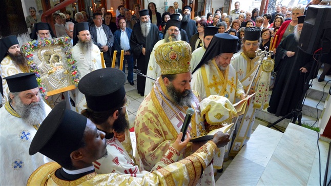 Εγκαίνια του Ιερού Ναού του Γενεσίου της Θεοτόκου εντός του Ιερού Προσκυνήματος της Παναγίας της Περπατούσης - Ηρακλείου