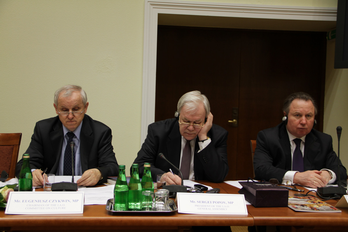 EIAO Warsaw - InterParliamentary Assembly of Orthodoxy - Warsaw