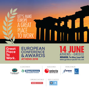 The Great Place to Work® Annual European Awards 2018
