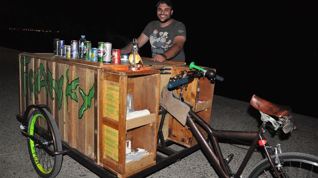 Canteen bike!