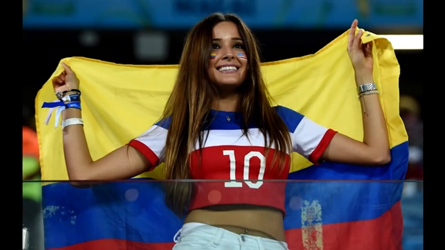 The most beautiful World Cup women!