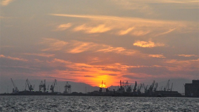 Magical sunsets of Thessaloniki