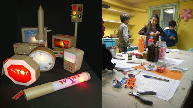 Educational art labs for children & teens 