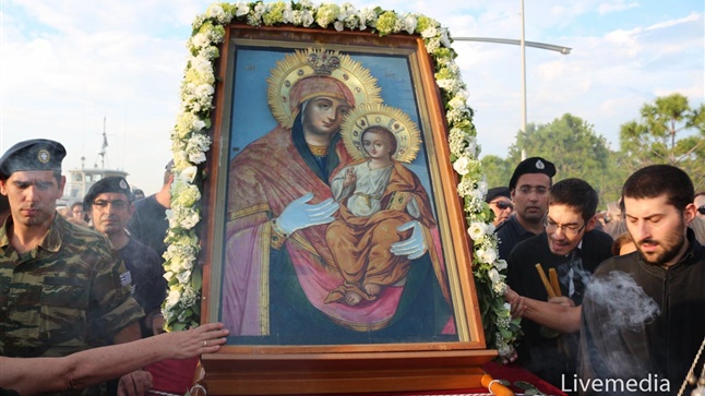 Rare icon of Mother Mary