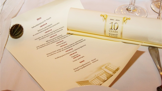 Anniversary event for the 10 years og Grand Hotel Palace